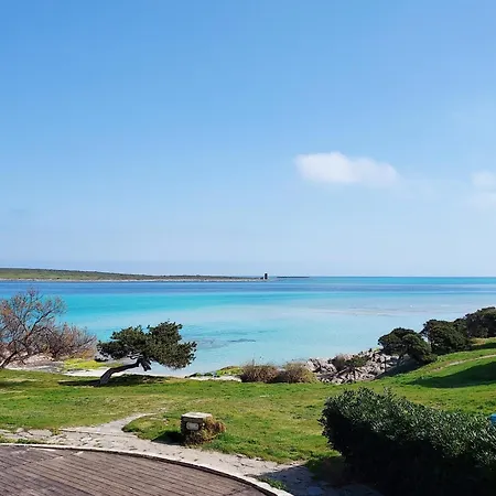 With Air Conditioning And Private Outdoor Area Just A Few Minutes From La Pelosa 公寓式酒店 Punta de su Torrione