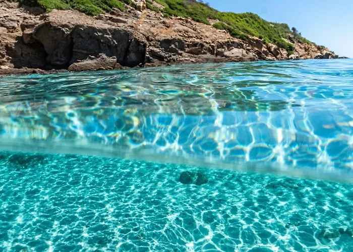 公寓式酒店 With Air Conditioning And Private Outdoor Area Just A Few Minutes From La Pelosa Punta de su Torrione