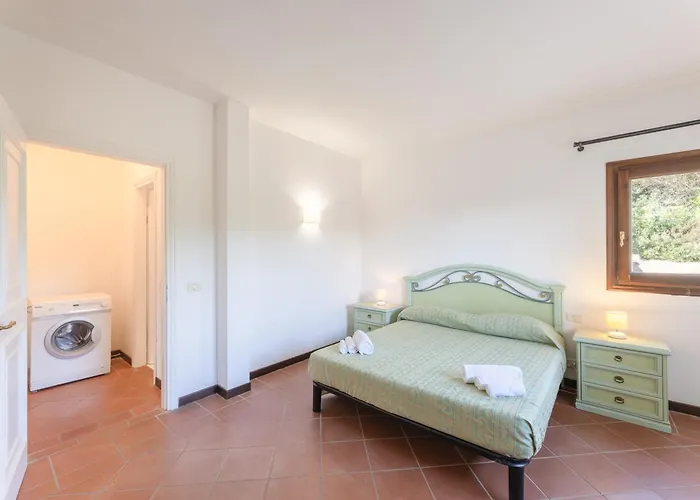 With Air Conditioning And Private Outdoor Area Just A Few Minutes From La Pelosa